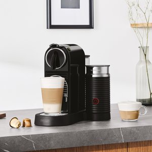 udstilling prinsesse Udgående Køb CitiZ & Milk kaffemaskine, 1 liter, sort fra Nespresso