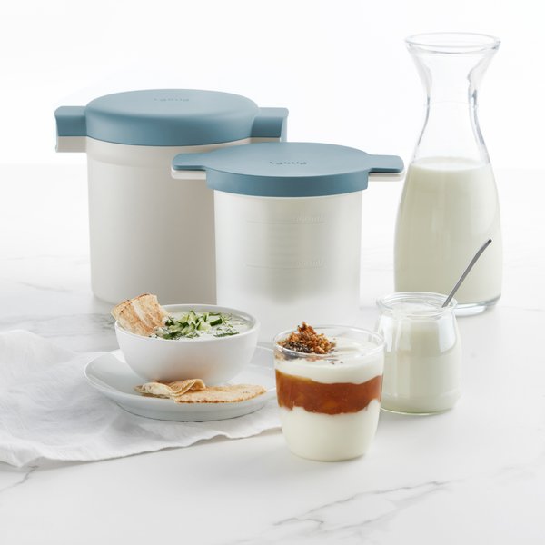 Kefir & Yoghurt Maker, vit/blå