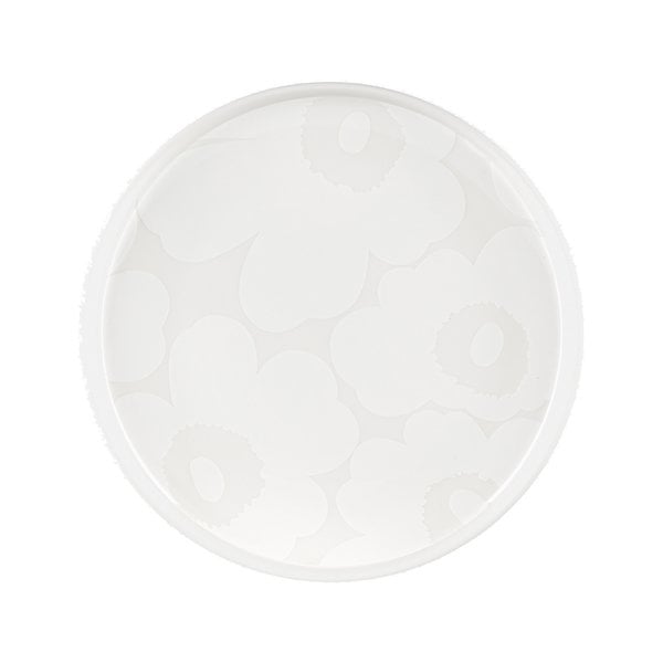 Unikko tallerken 20 cm, off white