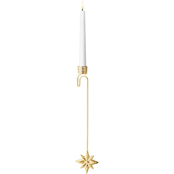 Christmas Collection 2024 Stjerne lysholder, 18K gullbelegg