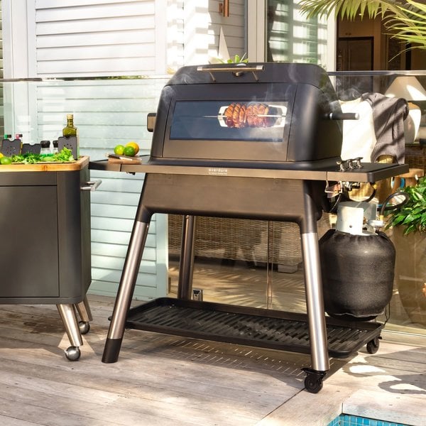 Furnace gassgrill + rottiseri, matt mint