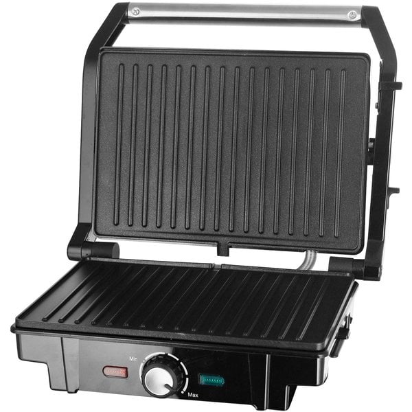 Falster bord-/paninigrill, sort/rustfri