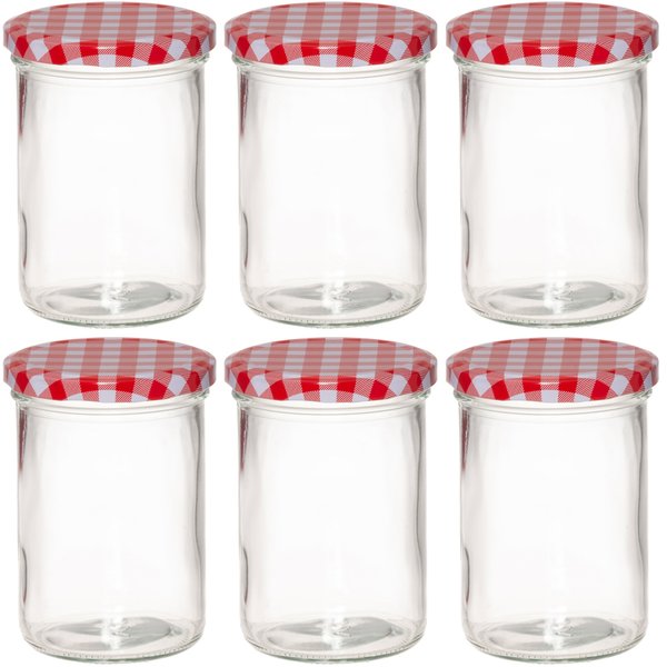 Syltetøyglass 440 ml 6-pk