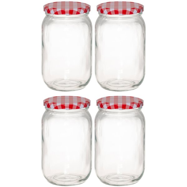 Syltetøyglass 720 ml 4-pk