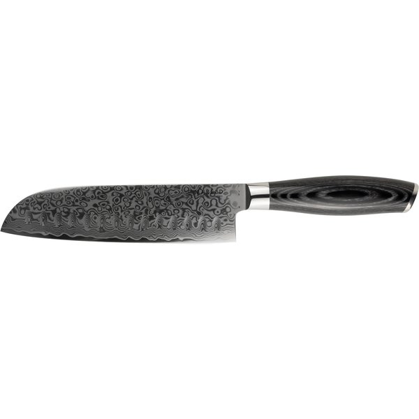 Akio santokukniv olivenslebet 18 cm, black