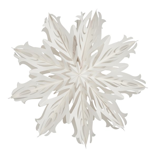 Astrid pappersstjärna 44 cm, vit