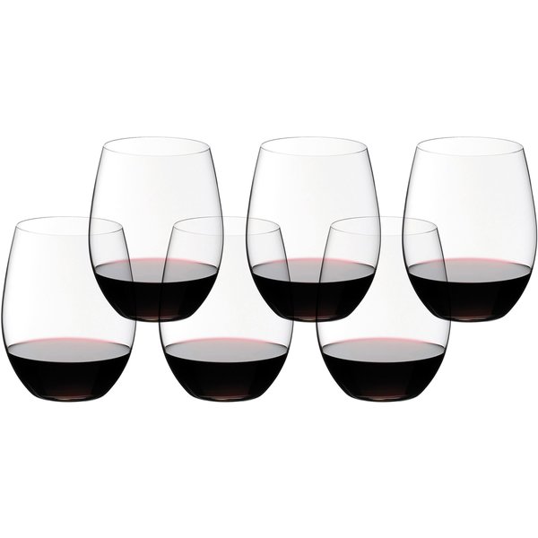 O Wine Tumbler Cabernet/Merlot vinglass 6-pakning 20-årsjubileum