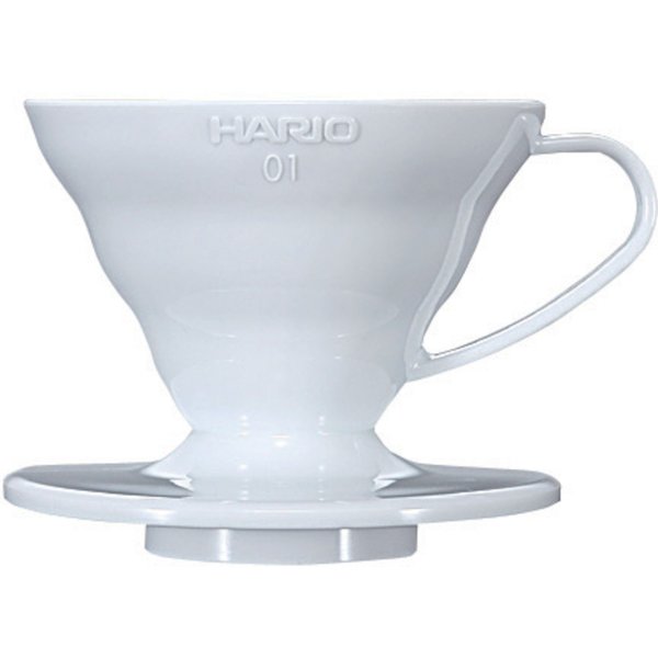 1 Cup Dripper V60 Hvid keramik