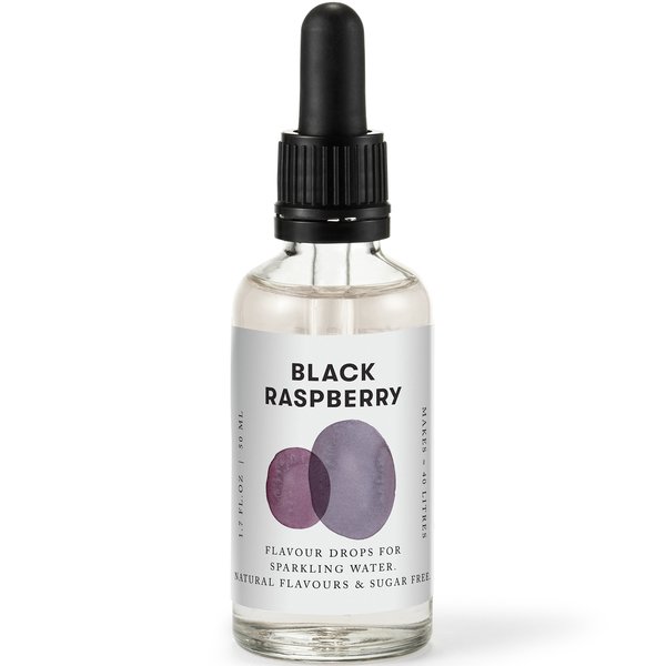 Flavour drops, black raspberry