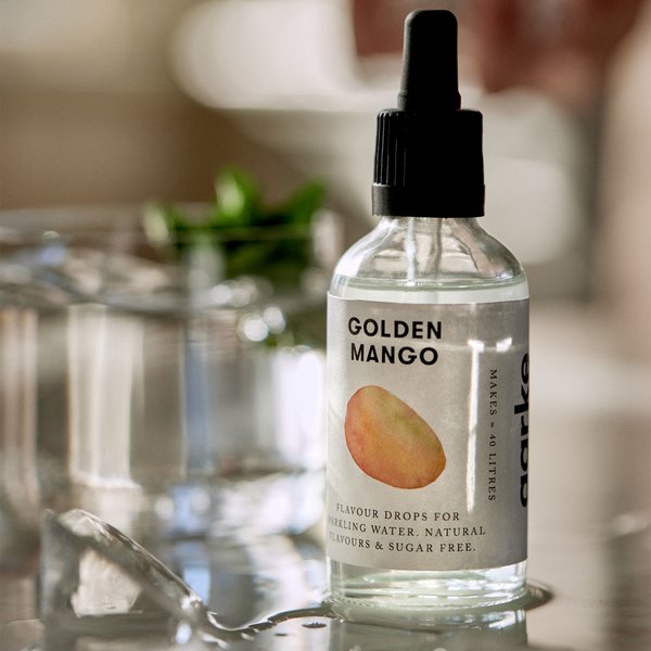 Flavour drops, golden mango