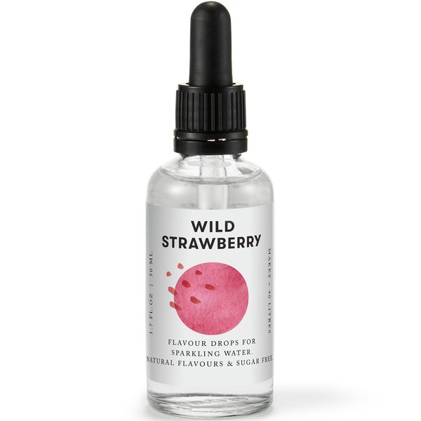 Flavour drops, wild strawberry