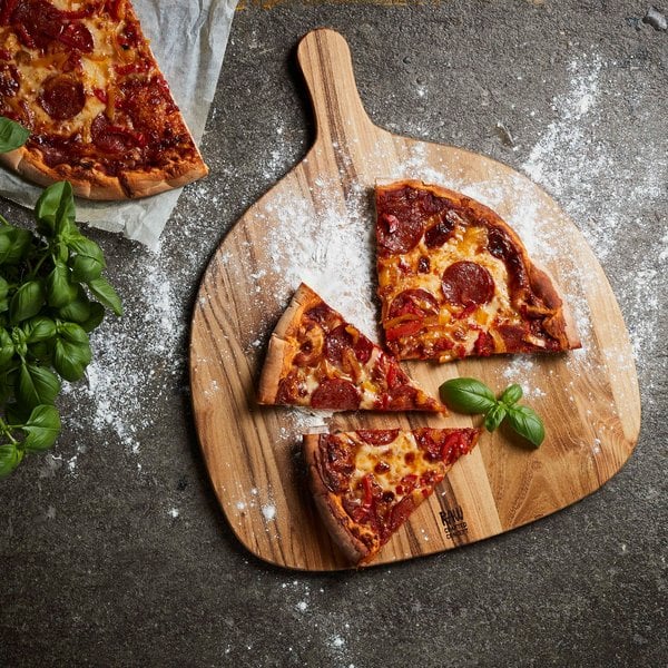RAW Pizza Serveringsbräda Teak