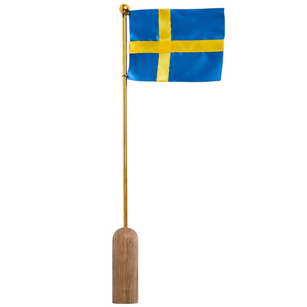 Celebrating svensk flagga, 40 cm