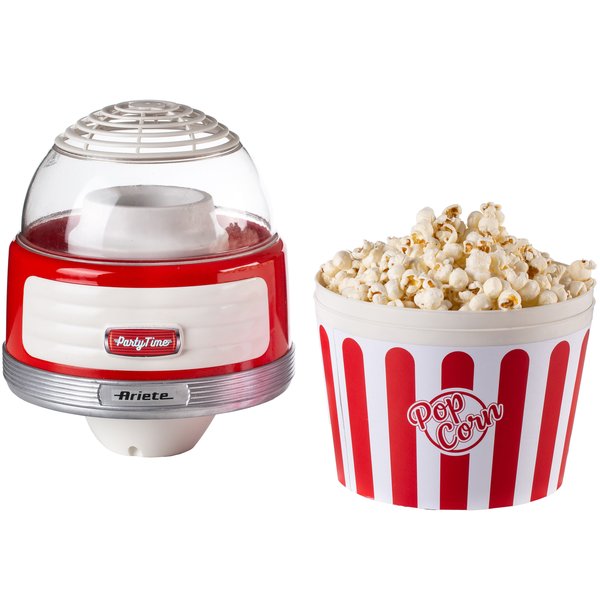 Party Time Popcornsmaskine XL, rød