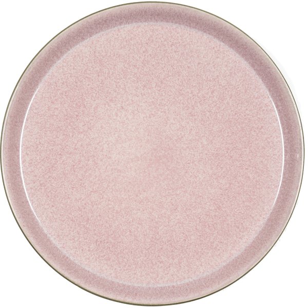 Gastro tallerken 27 cm grå/rosa