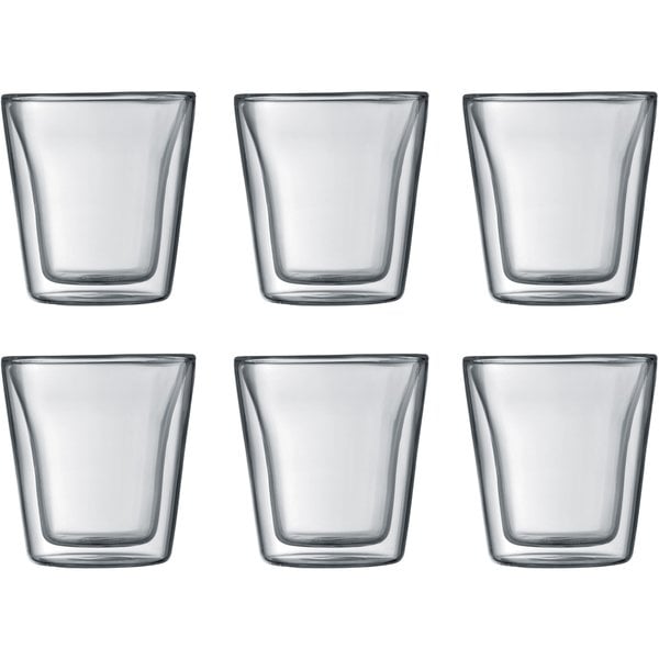 Canteen Dubbelväggigt Glas Small 6 pack