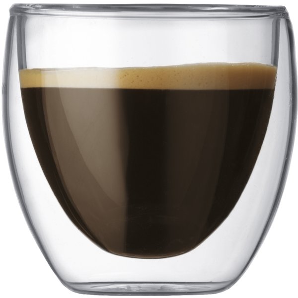 PAVINA Dobbeltvegget espressoglass, 0,08 l - 2 stk. 