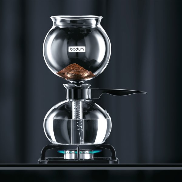 PEBO vakuum kaffebrygger, 8 kopper, sort