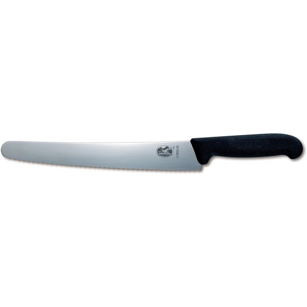 Brødkniv med fibroxskæfte, 26 cm.