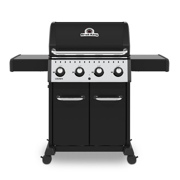 Crown 420 gassgrill, svart