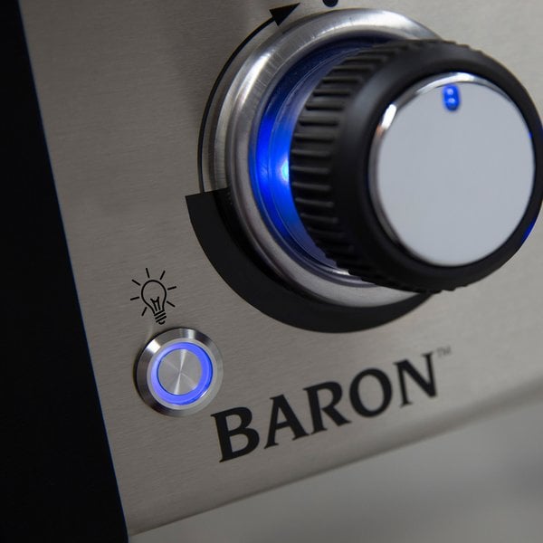 Baron 490 gassgrill, svart