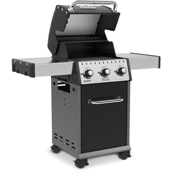 Baron 320 Gasgrill Sort Fra Broil King » Gratis Levering