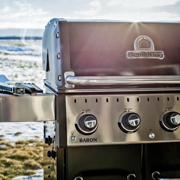 Baron 420 Gasolgrill Svart Fr N Broil King Fri Frakt   Broil King Baron 420 Gasgrill Sort 922953 43351 5 