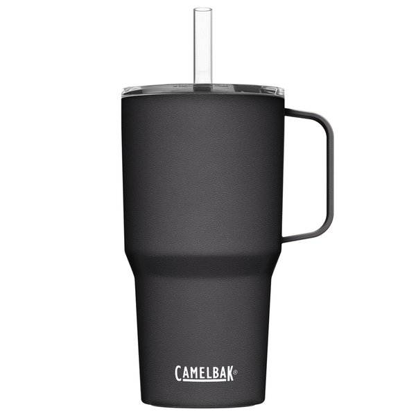 Straw Mug termokrus 0.71 liter, black