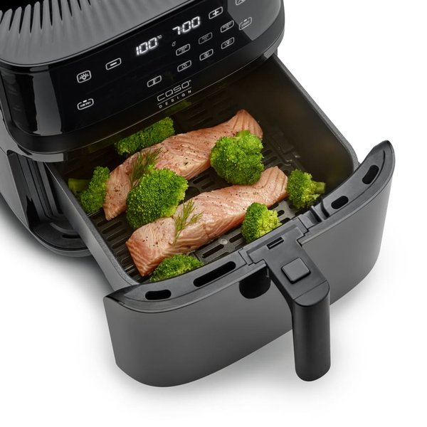 700 Steam & Airfryer 7 liter, svart