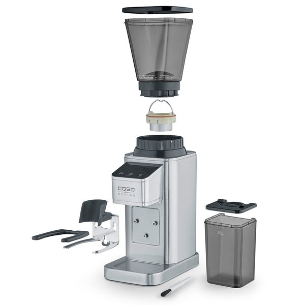 BaristaChef Inox kaffekvern, silver