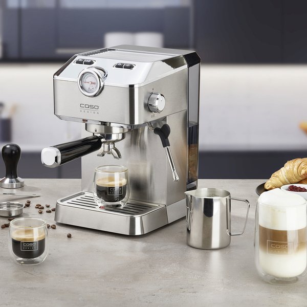 Espressomaskin Gourmet, silver