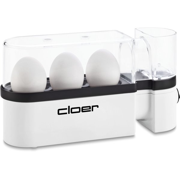 Æggekoger 3 æg Hvid Cloer » design
