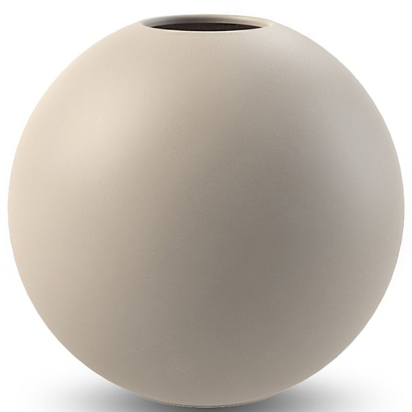 Ball vase, 10 cm, sand