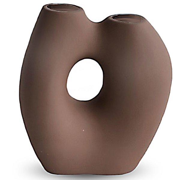 Frodig vase, hazelnut