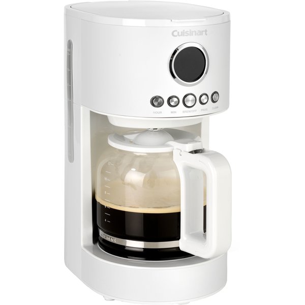 Drip Filter Coffee Maker kaffebryggare, 1,8 liter, vit