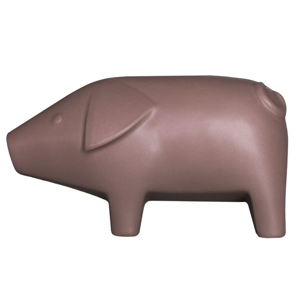 Swedish Pig Large, 23 cm, maroon