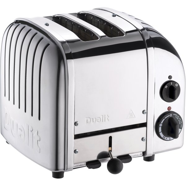 Newgen 2 slice toaster, krom