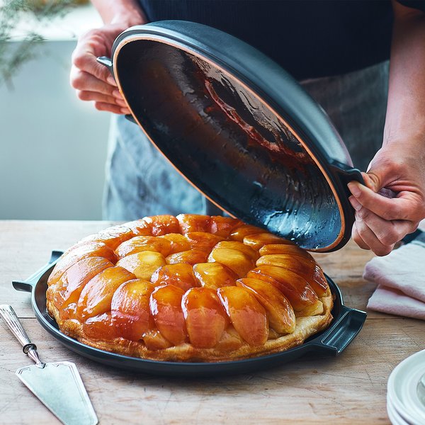 Tarte Tartin ovnsform 2,2 liter, mørkegrå