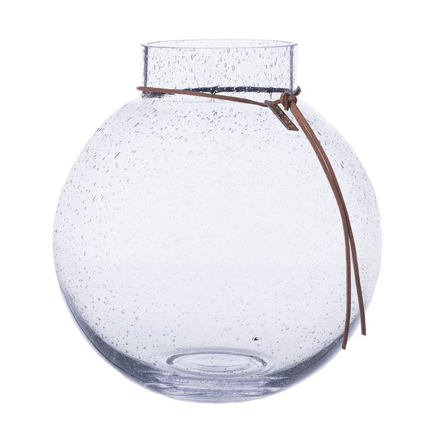 Bubblig glassvase 22 cm