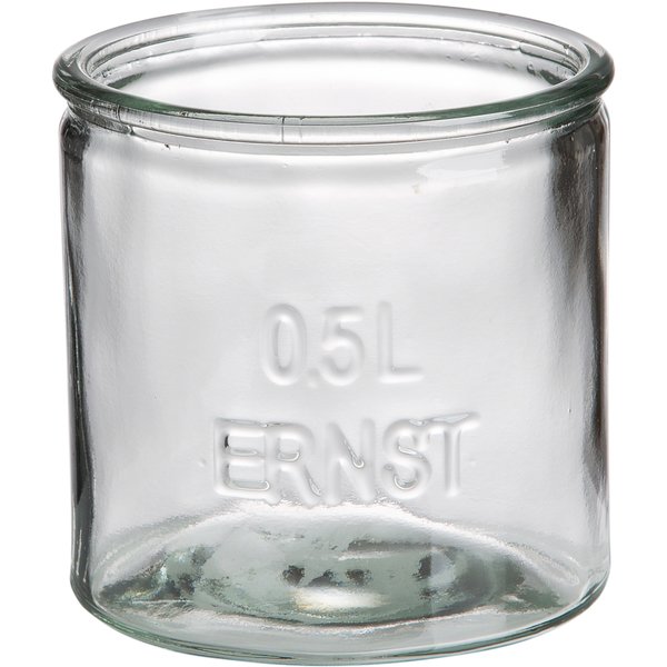 Glasskrukke 0,5 Liter