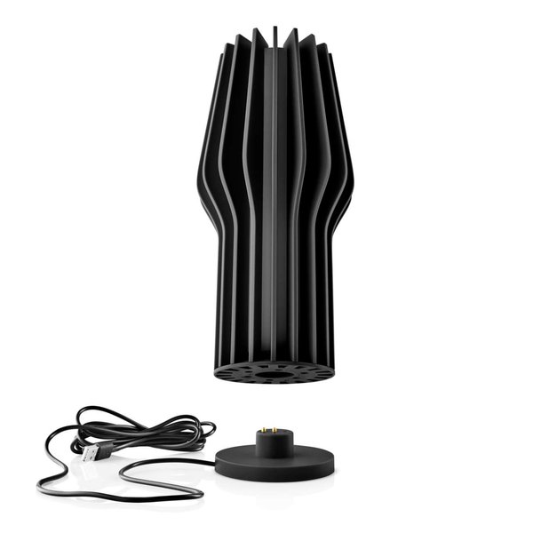 Radiant LED-lampe bærbar 25 cm, black