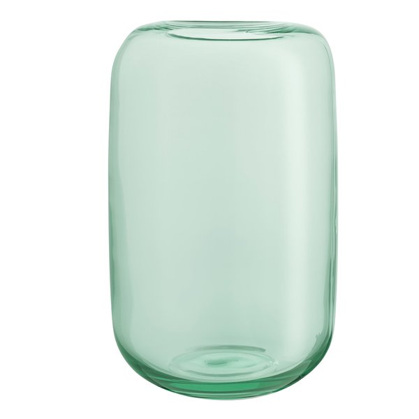 Acorn vase H22, mint green 