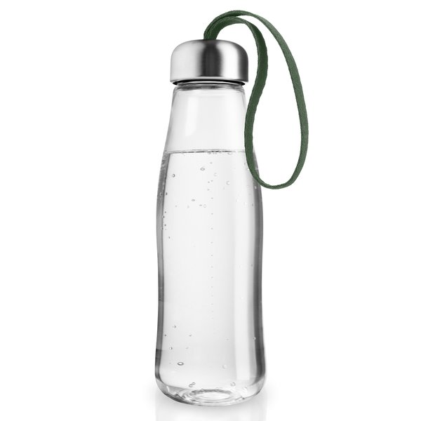 Drikkeflaske glass 0,5 liter, Cedar Green