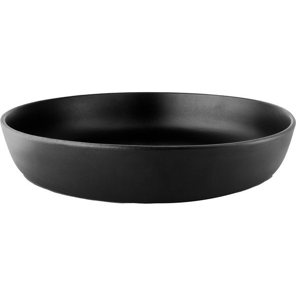 Nordic Kitchen lav salatskål 28 cm, svart