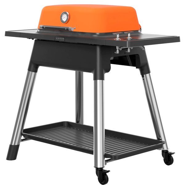 Force gasgrill + grillovertrekk & grillplade matt orange