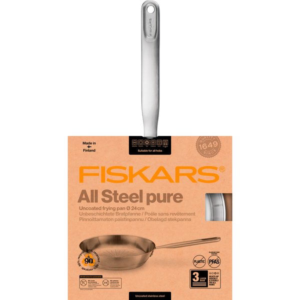 All Steel Pure 24 cm stekpanna