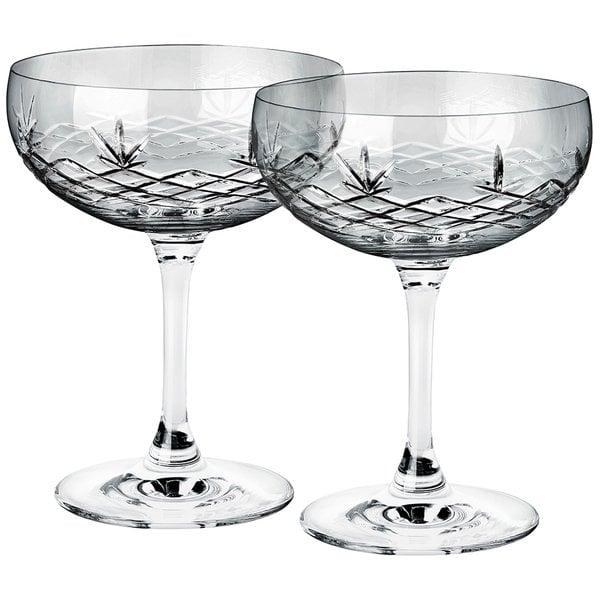 Crispy Gatsby Champagneglass 2 stk, Dark