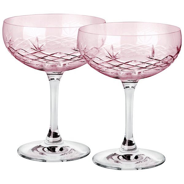 Crispy Gatsby Champagneglass 2 stk, Topaz