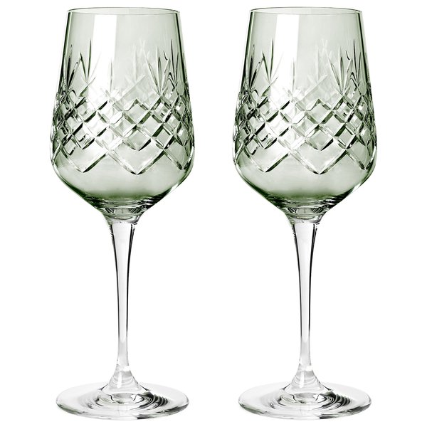 Crispy Monsieur Rødvinsglass 2 stk, Emerald