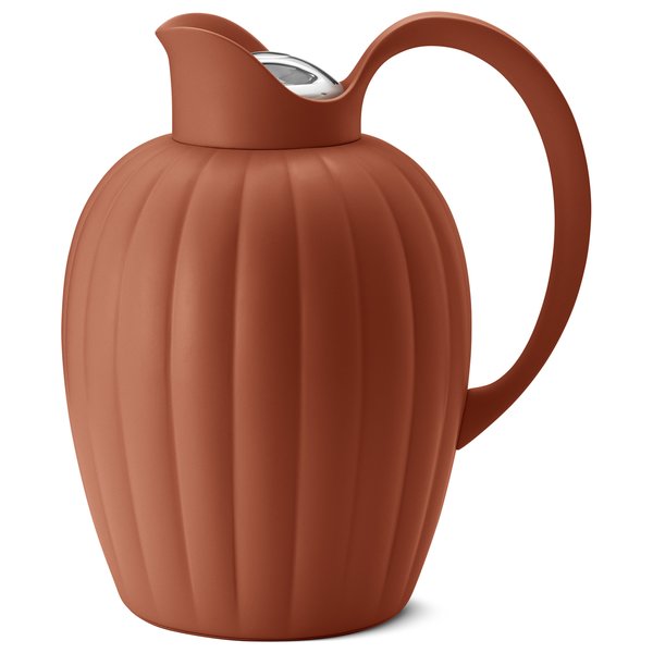 Bernadotte termoskanne, Terracotta, 1 liter